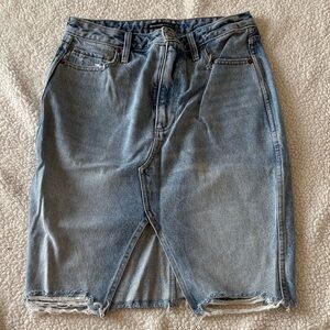 Abercrombie & Fitch denim skirt